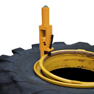 BESTOOL Pro Series OTR Destalonador de neumáticos hidráulico gigante | para llantas de 5 piezas de 25 a 51 pulgadas con bolsillos para aflojar el talón de la barra de palanca | 10000PSI 