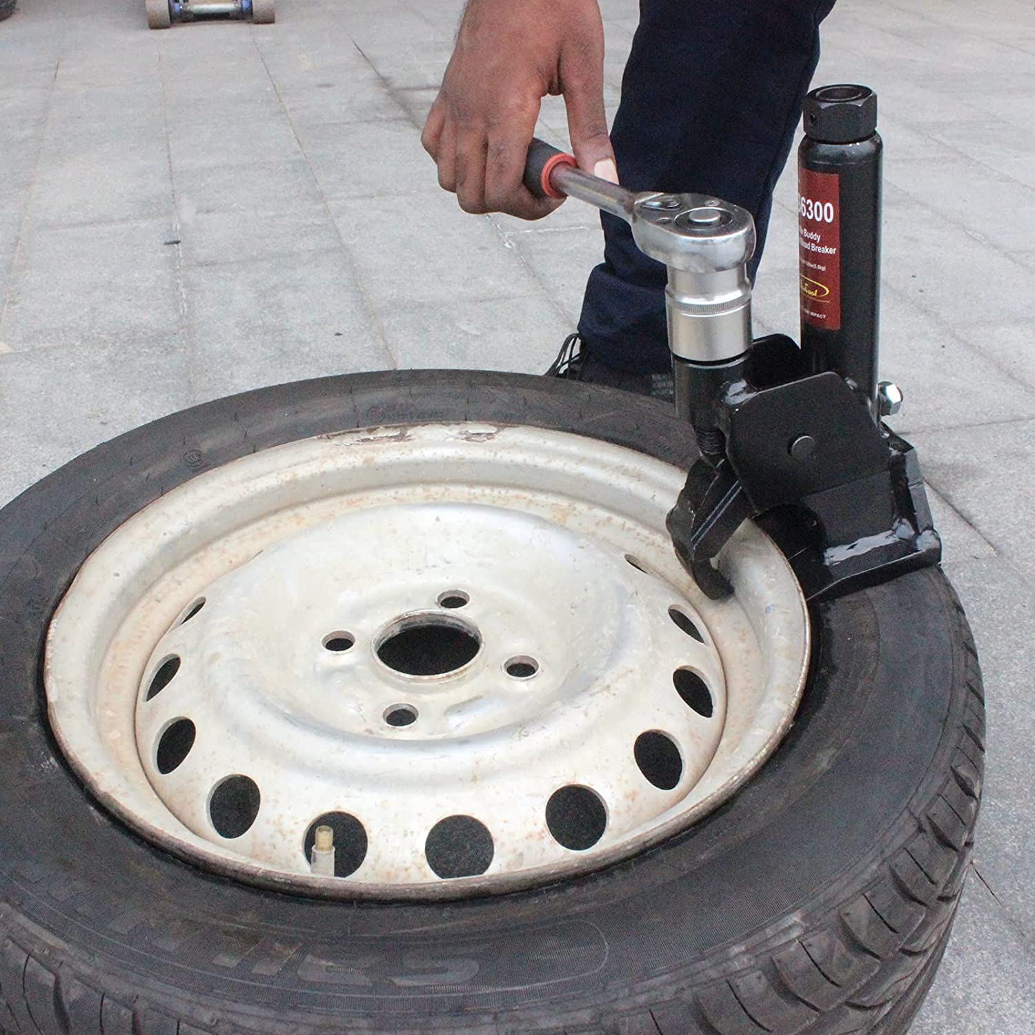 BESTOOL Destalonador manual de neumáticos para tractores, camiones, automóviles de operación de neumáticos ATV